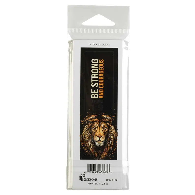 Packaged Bookmarks Lion Be Strong Dicksons Inc