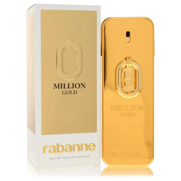 Paco Rabanne  Paco Rabanne Million Gold by Paco Rabanne Eau De Parfum Intense Spray 3.4 oz for Men for Fragrances for Men Paco Rabanne