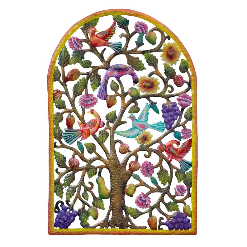 Painted Tree of Life Arch Le Primitif Galleries