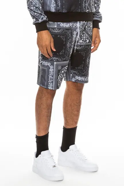 Paisley All Over Print Shorts WEIV