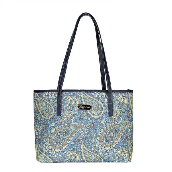 Paisley College/Shoulder Tote Bag Signare USA