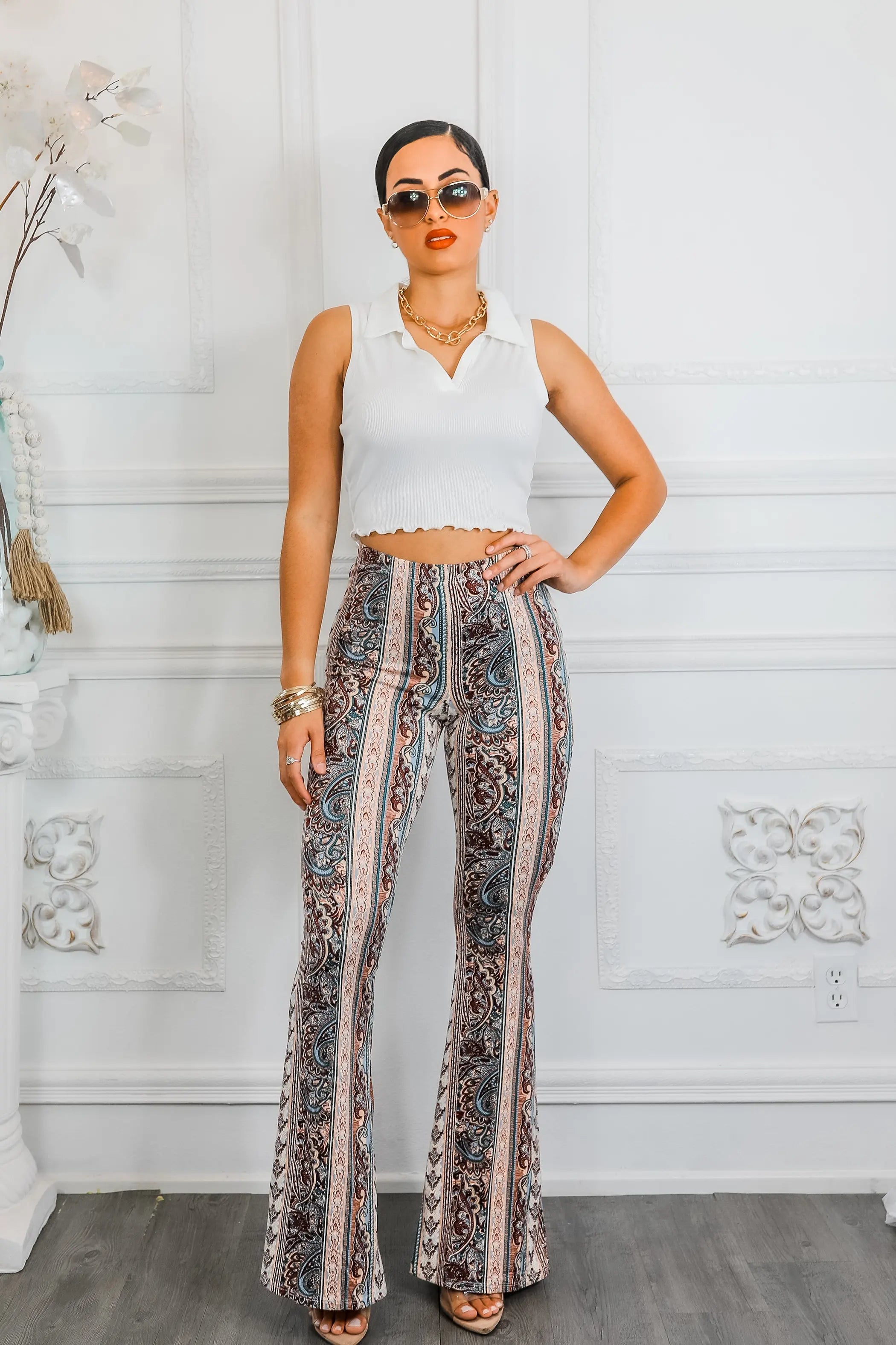 Paisley Infusion Bell Bottoms SurelyMine