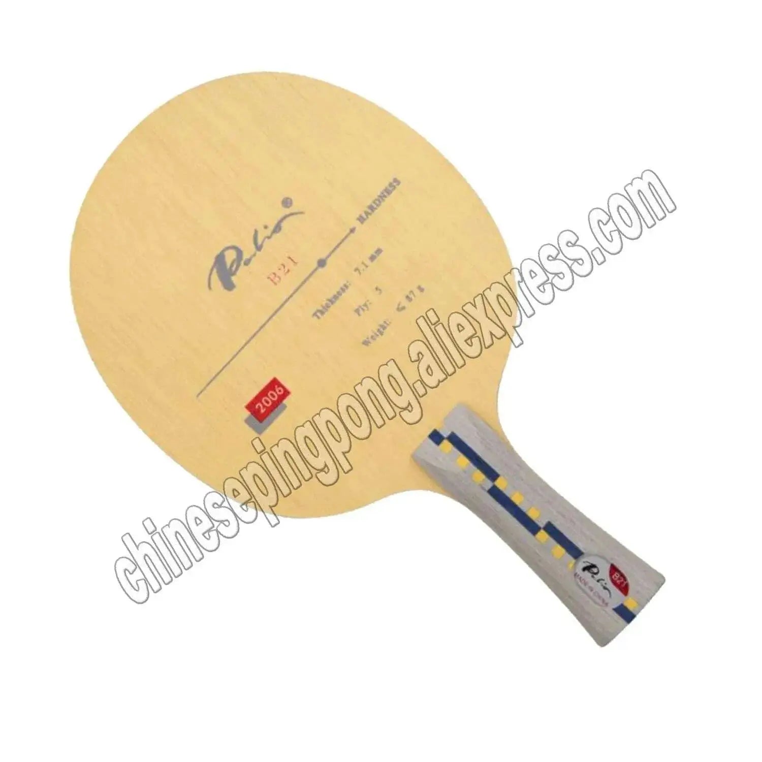 Palio-official-B-21-B21-table-tennis-blade-5-ply-pure-wood-allround-for-table-tennis
