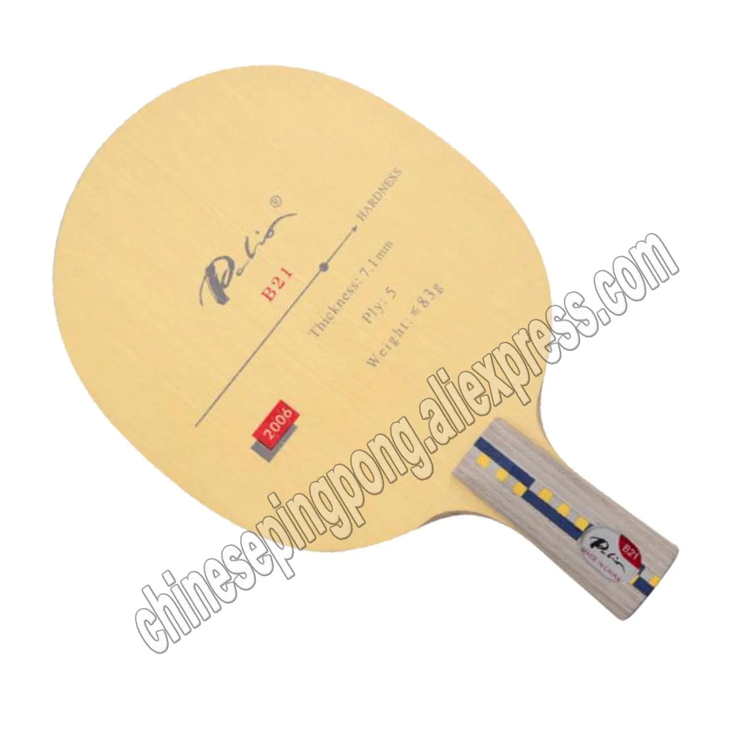 Palio official B-21 B21 table tennis blade 5 ply pure wood allround for table tennis racquet game ping pong game