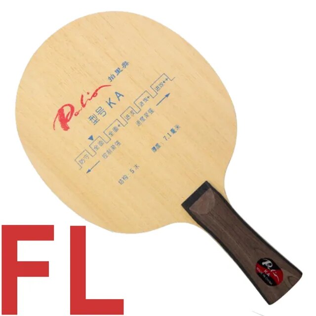 Palio official KA table tennis blade pure wood 5 ply allround good for new player training racket ping pong game FL