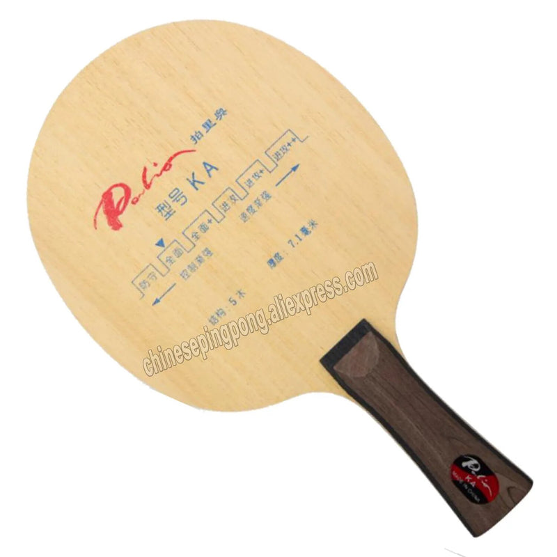Palio official KA table tennis blade pure wood 5 ply allround good for new player training racket ping pong game