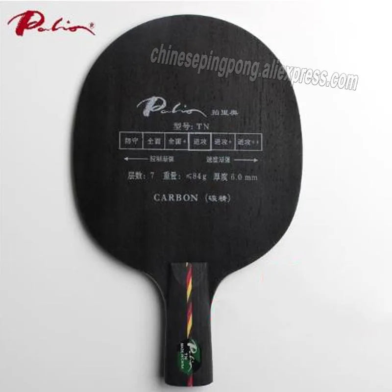 Palio official TN table tennis blade carbon hard blade suit for fast attack with loop ping pong game racket sports