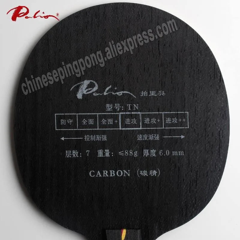 Palio official TN table tennis blade carbon hard blade suit for fast attack with loop ping pong game racket sports