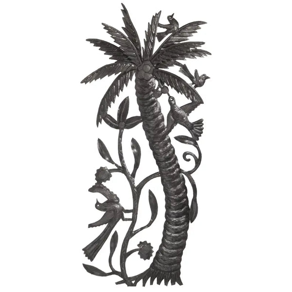 Palm Tree with 3D Fronds Le Primitif Galleries