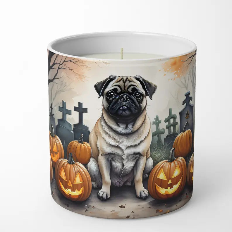 Papillon Spooky Halloween Foam Coasters Caroline's Treasures