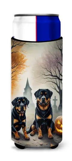 Papillon Spooky Halloween Foam Coasters Caroline's Treasures