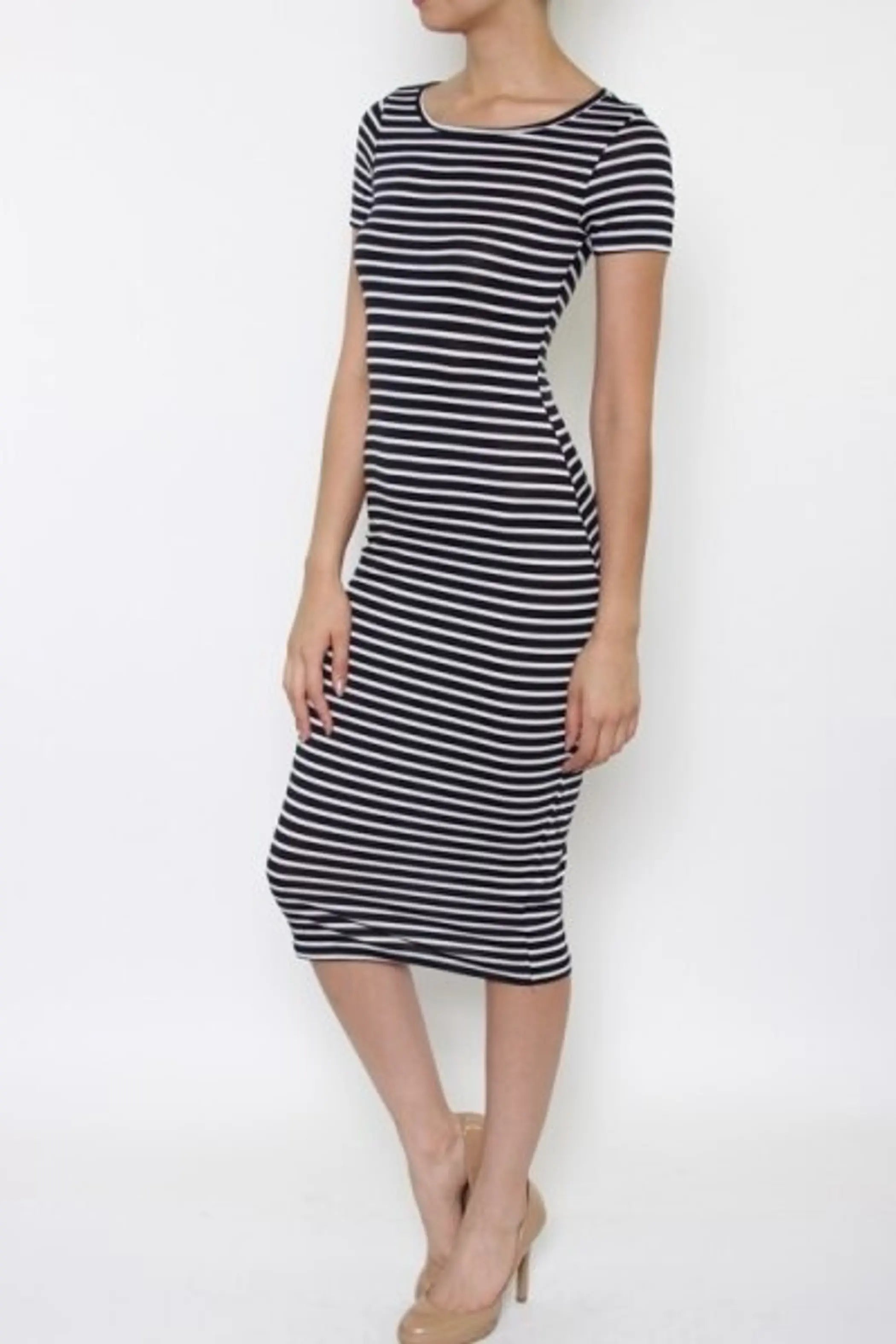 Parallel Casual Chic Midi Dress SurelyMine