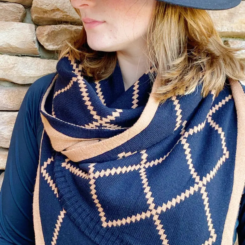 Paris Class Knit Scarf Ellison+Young
