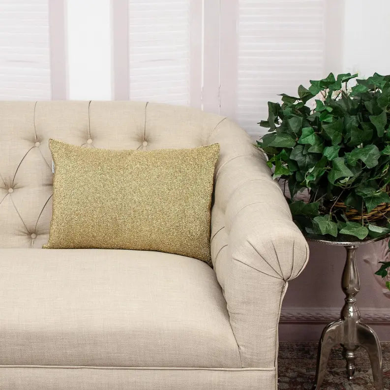 Parkland Collection Aster Transitional Beaded Throw Pillow Parkland Collection