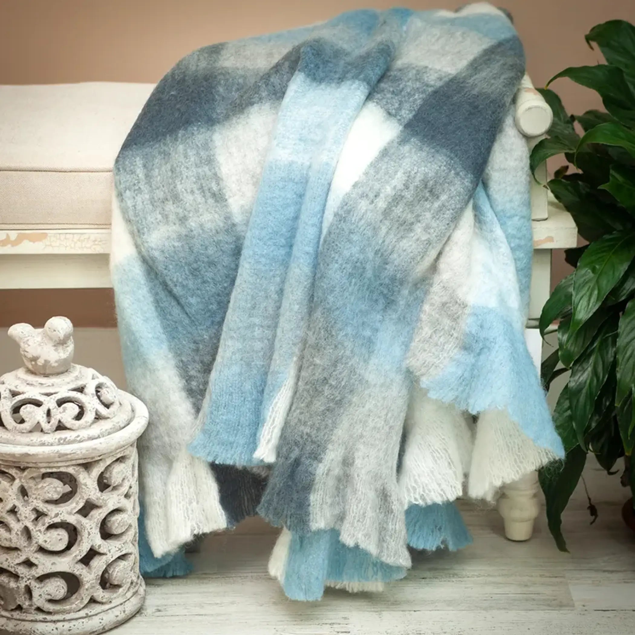 Parkland Collection CabiNO Lodge Multi 52" x 67" Woven Handloom Throw Parkland Collection