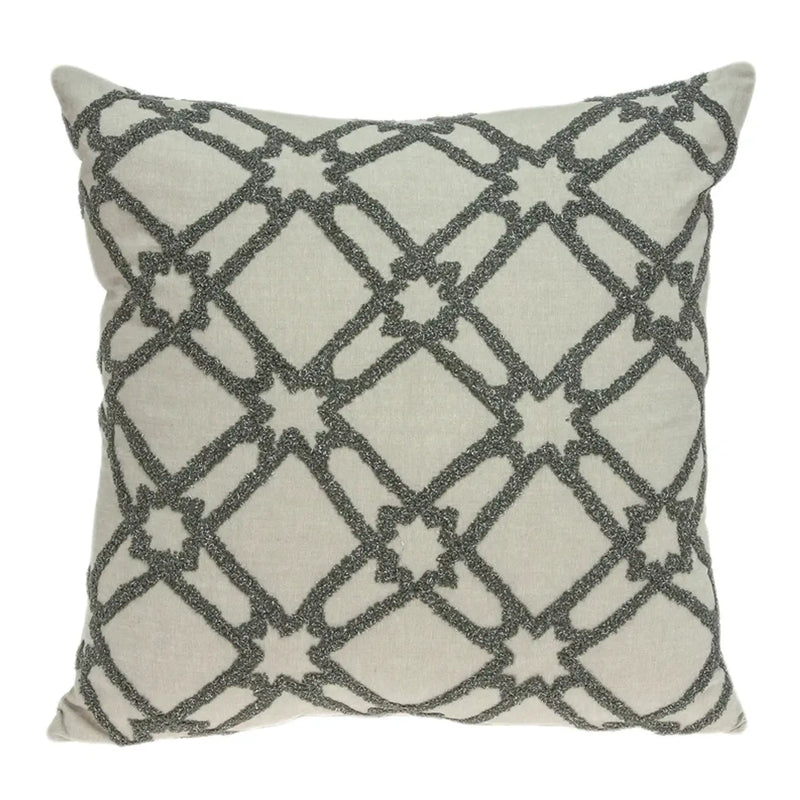 Parkland Collection Cora Beige Throw Pillow Parkland Collection
