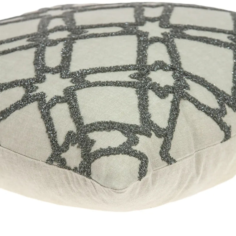 Parkland Collection Cora Beige Throw Pillow Parkland Collection