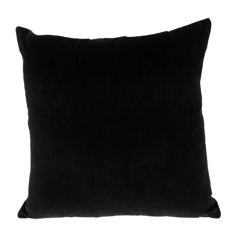 Parkland Collection Crimson Contemporary Charcoal Pillow Cover With Poly Insert Parkland Collection