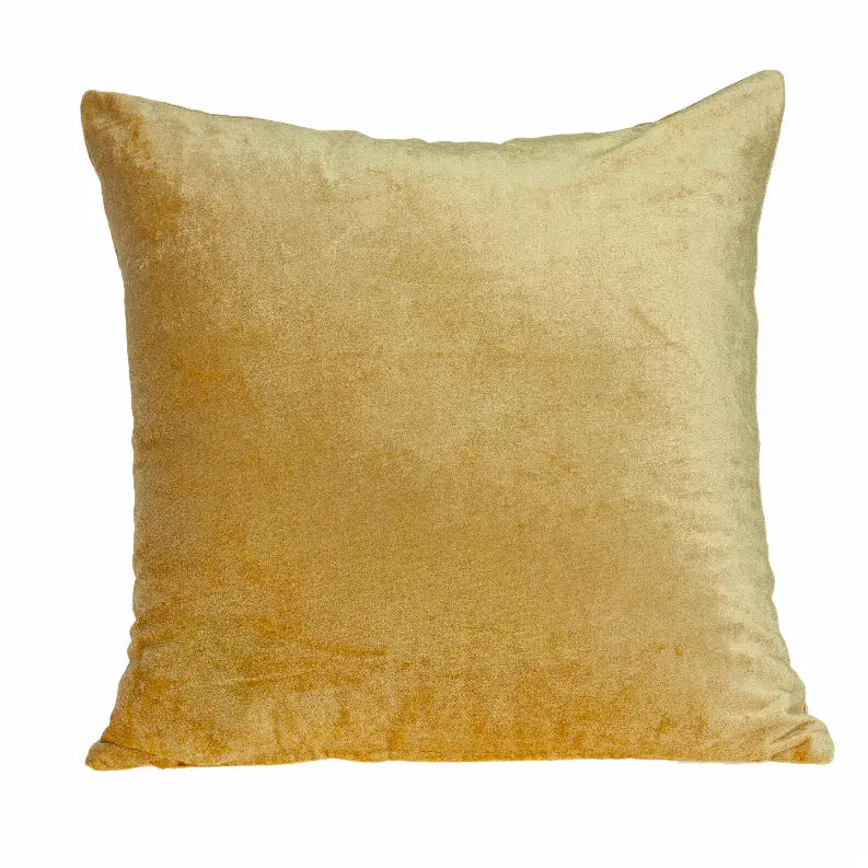 Parkland Collection Danbury Yellow Solid Throw Pillow Parkland Collection