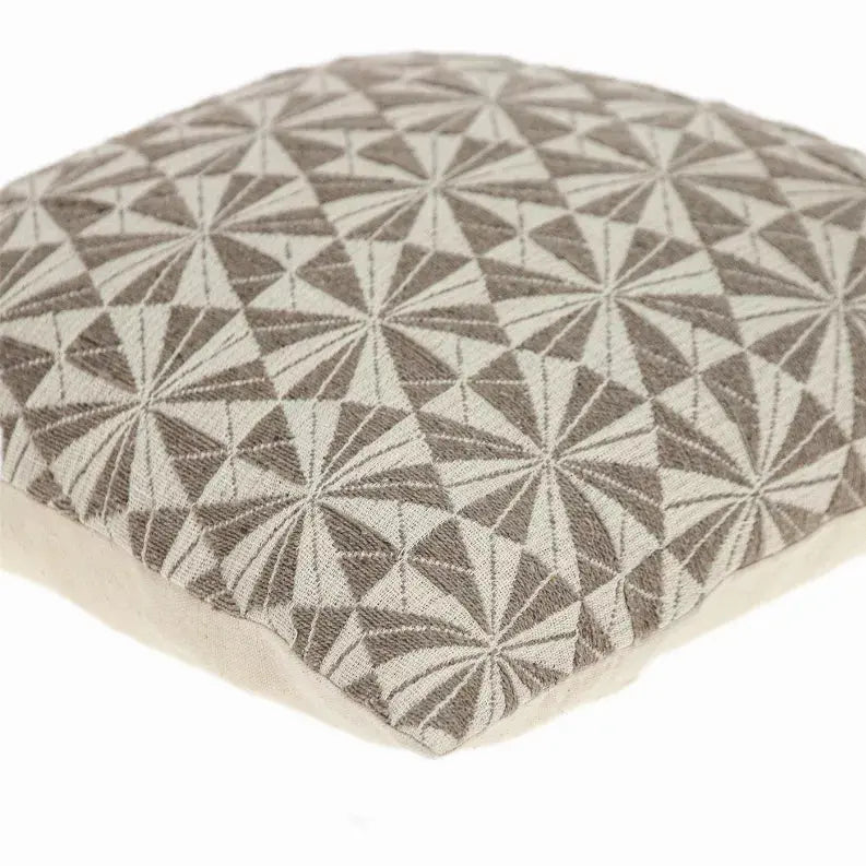Parkland Collection Dorri Transitional Beige Throw Pillow Parkland Collection