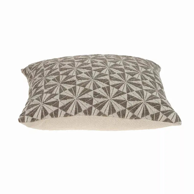 Parkland Collection Dorri Transitional Beige Throw Pillow Parkland Collection