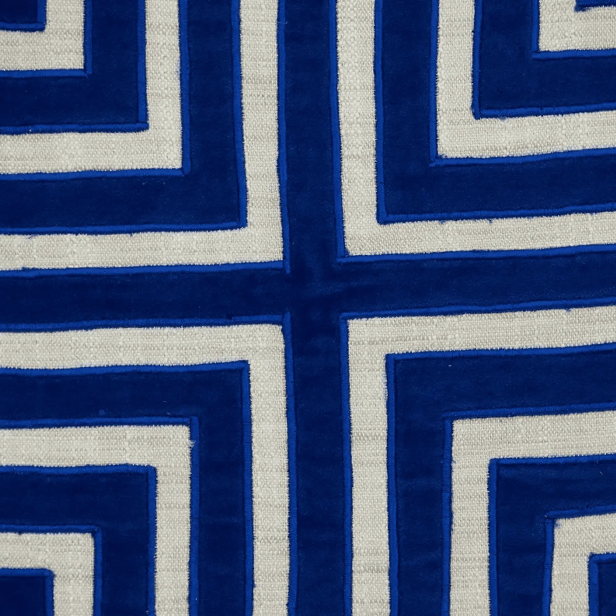 Parkland Collection Gio Contemporary Blue Pillow Cover With Poly Insert Parkland Collection