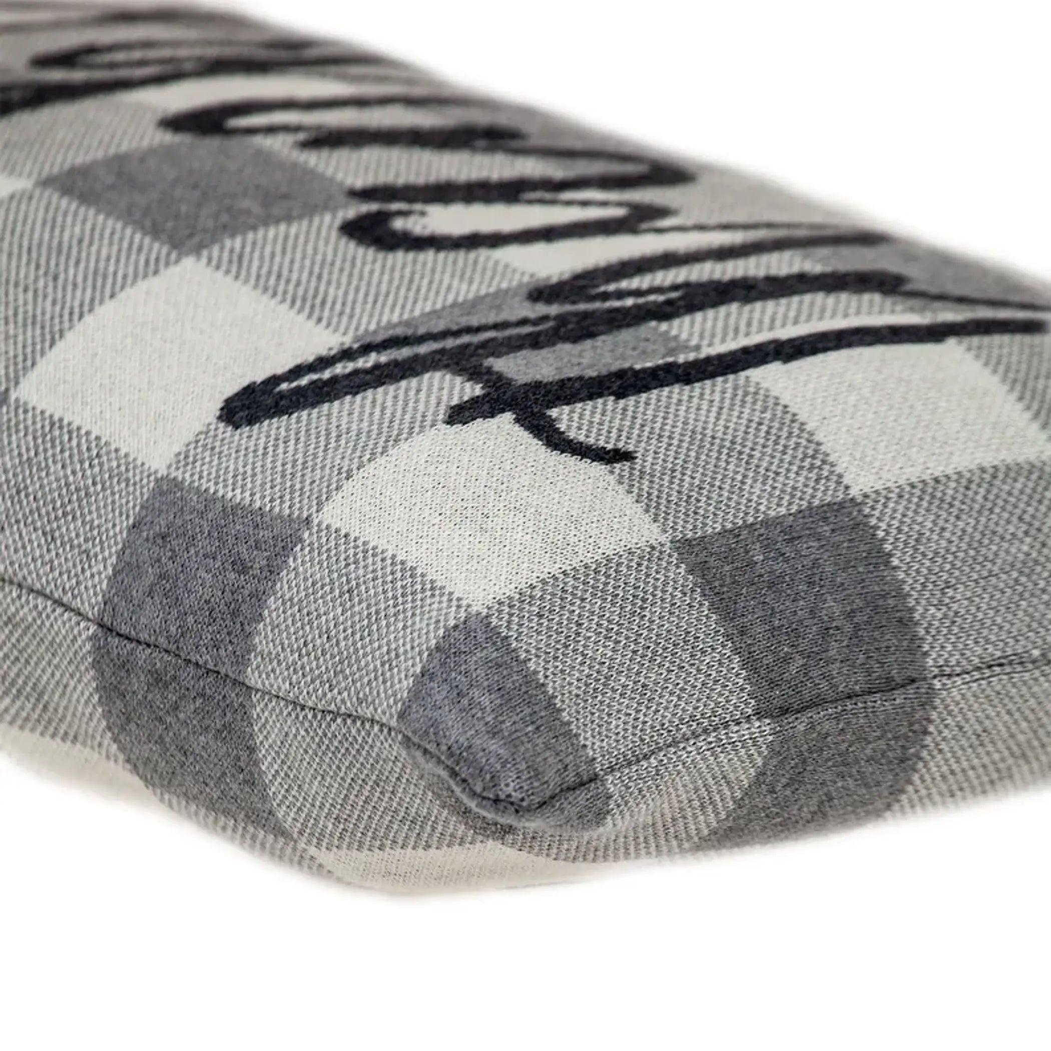 Parkland Collection Gray_Thankful Transitional Gray Throw Pillow Parkland Collection