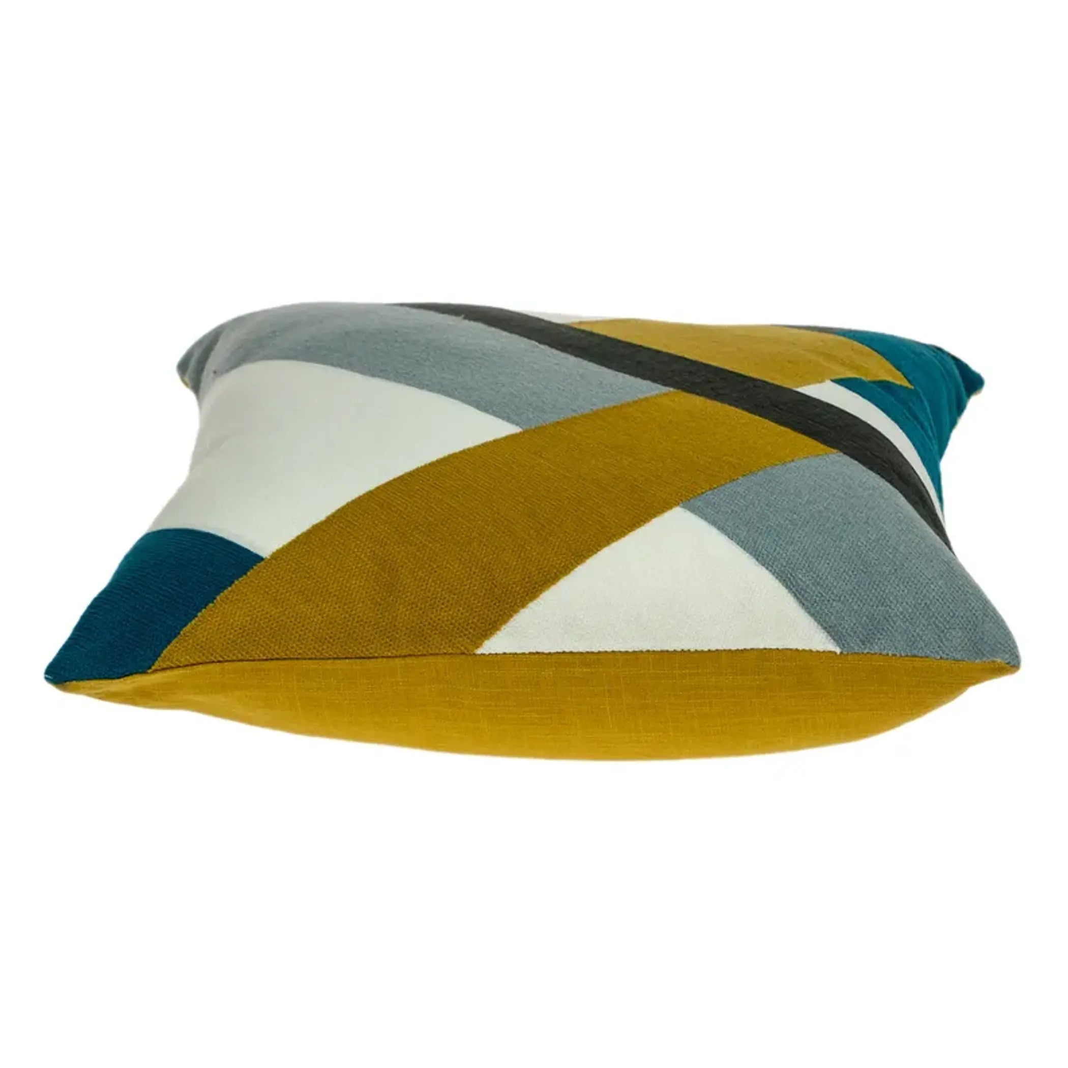 Parkland Collection Lumen Contemporary Multicolor Pillow Cover With Poly Insert Parkland Collection