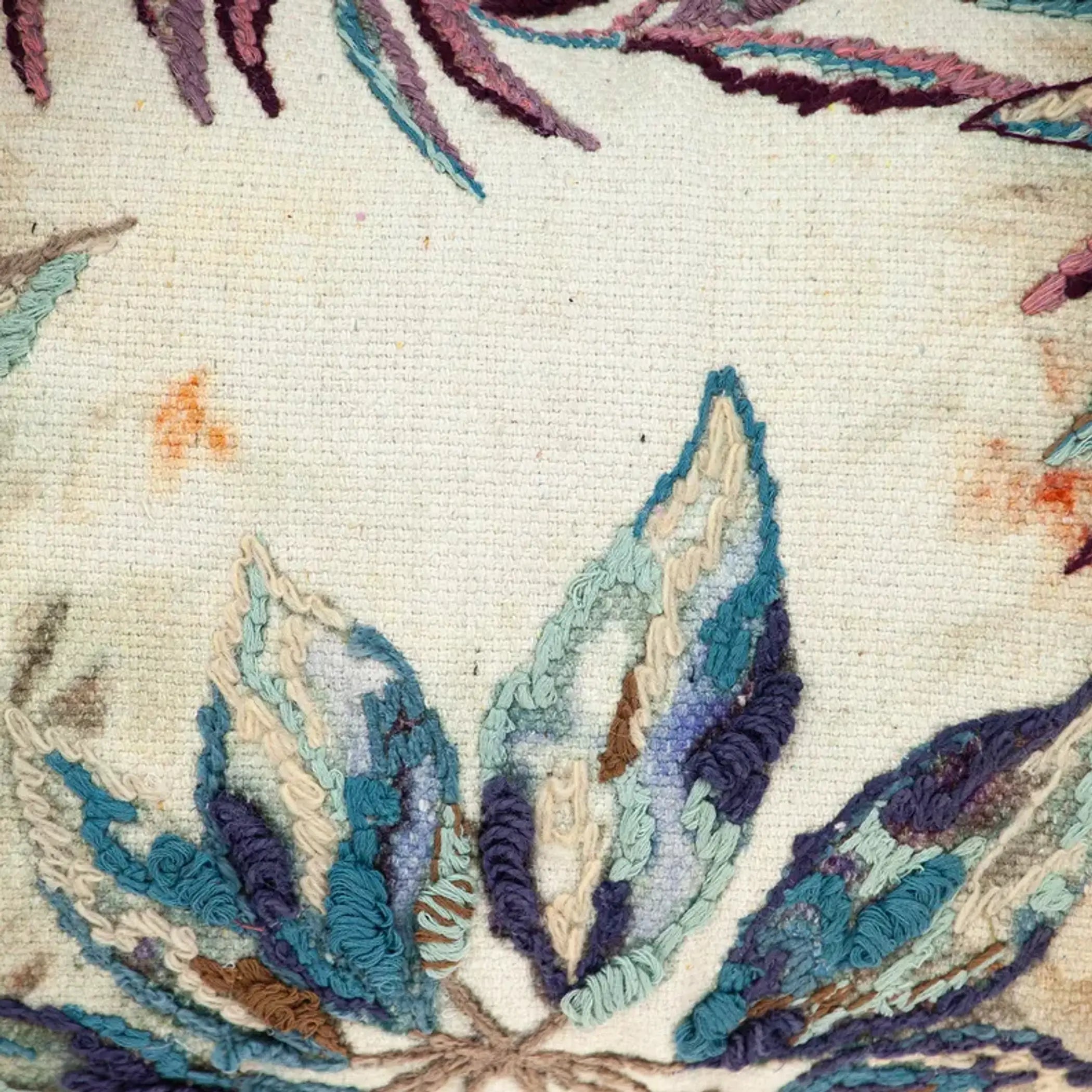Parkland Collection Lydia Accent Multicolor Pillow Cover With Poly Insert Parkland Collection
