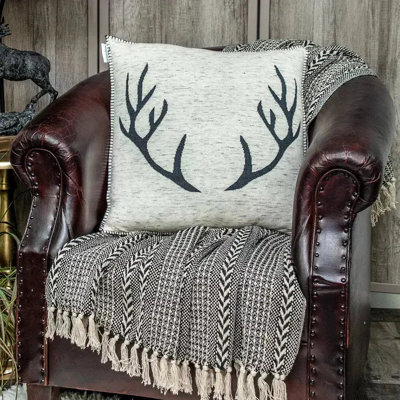 Parkland Collection Meska Lodge Throw Pillow Parkland Collection