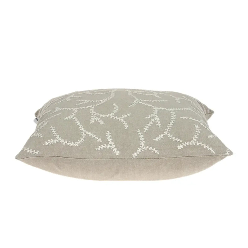 Parkland Collection Nabia Beige Throw Pillow Parkland Collection