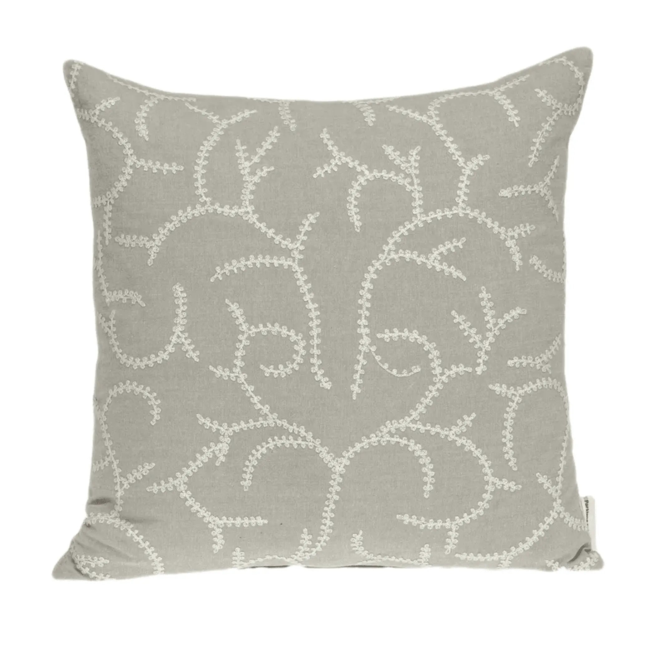 Parkland Collection Nabia Beige Throw Pillow Parkland Collection