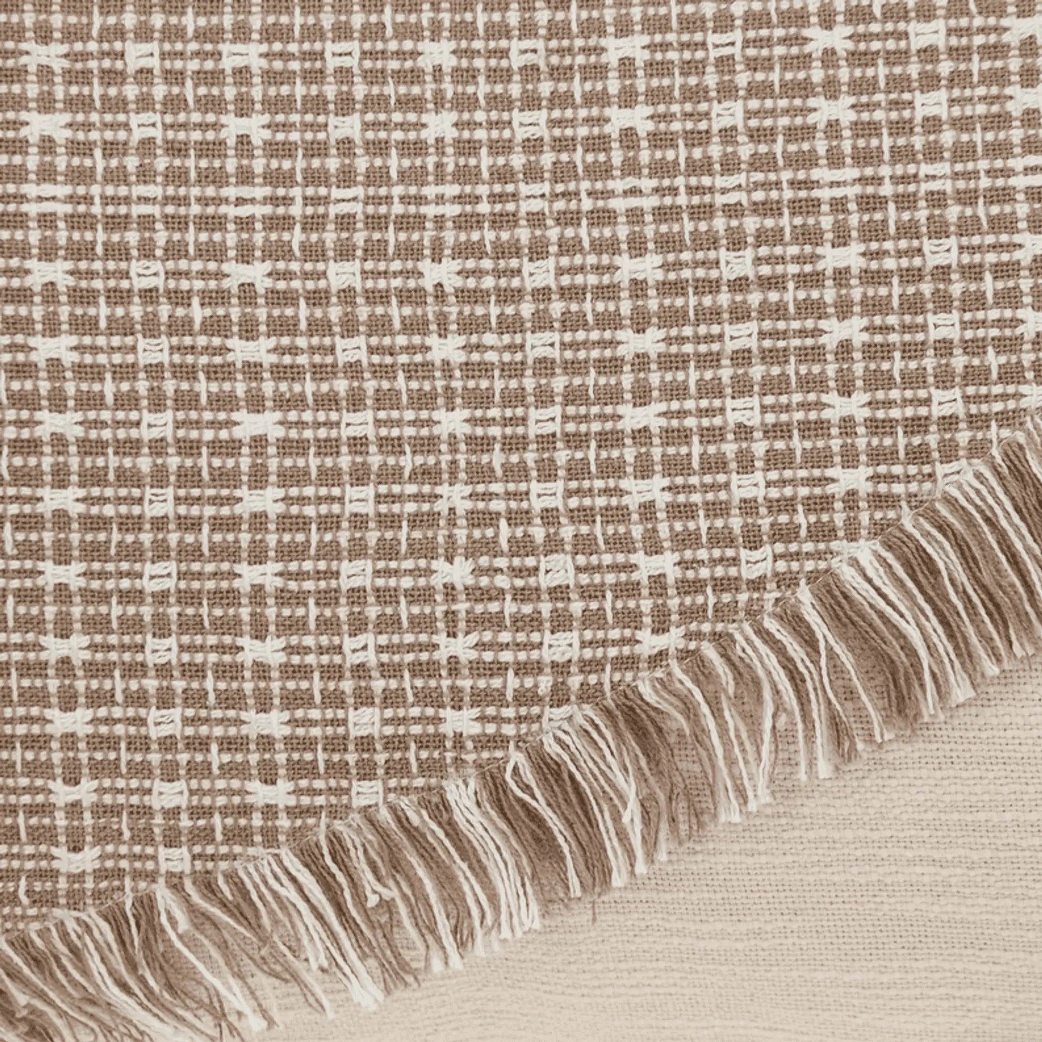 Parkland Collection Nirvana Transitional Beige Throw Pillow Parkland Collection