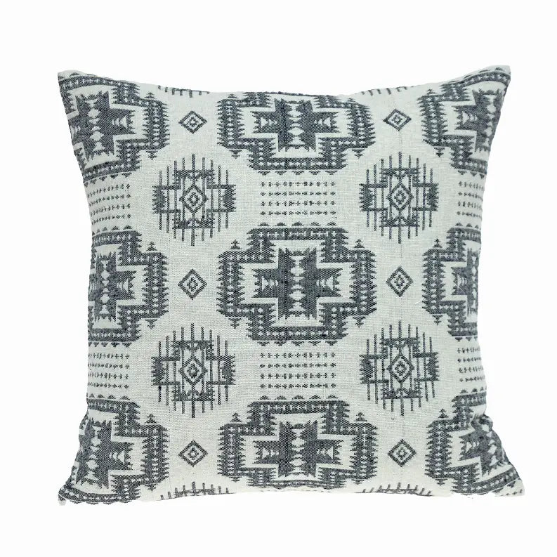 Parkland Collection Sima Transitional Beige Throw Pillow Parkland Collection