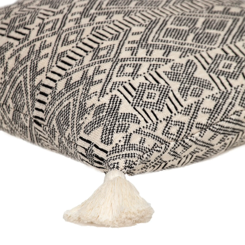 Parkland Collection Toby Transitional Cream Throw Pillow Parkland Collection