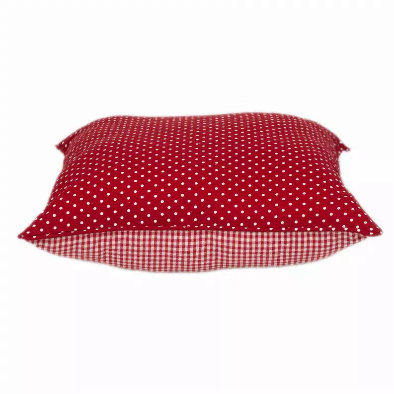 Parkland Collection Transitional Checkered White 18" x 18" Pillow Parkland Collection
