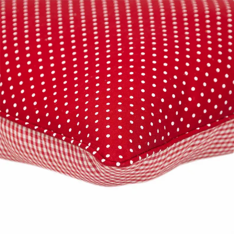 Parkland Collection Transitional Checkered White 18" x 18" Pillow Parkland Collection