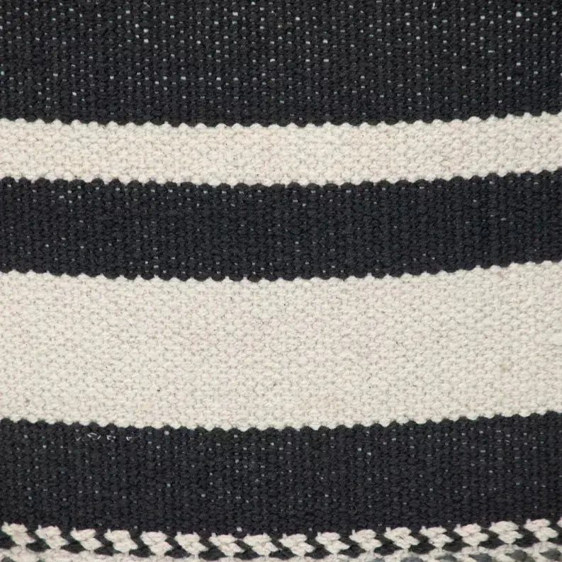 Parkland Collection Transitional Striped Square Pillow Parkland Collection