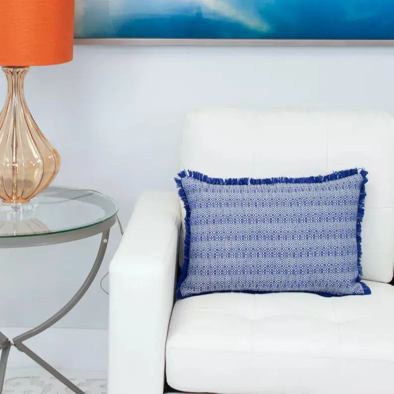 Parkland Collection Transitional Stripes Rectangle 14" x 20" Pillow Parkland Collection