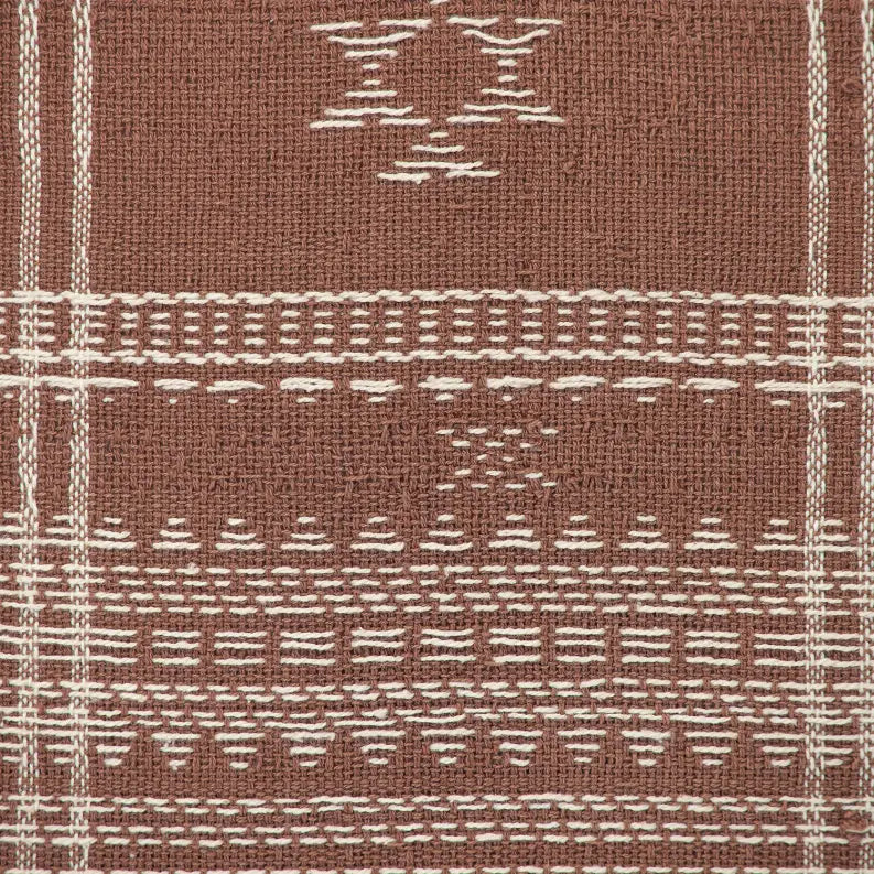 Parkland Collection Transitional Tribal Square 18" x 18" Pillow Parkland Collection
