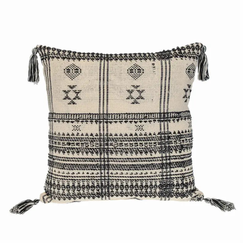 Parkland Collection Transitional Tribal Square 18" x 18" Pillow Parkland Collection
