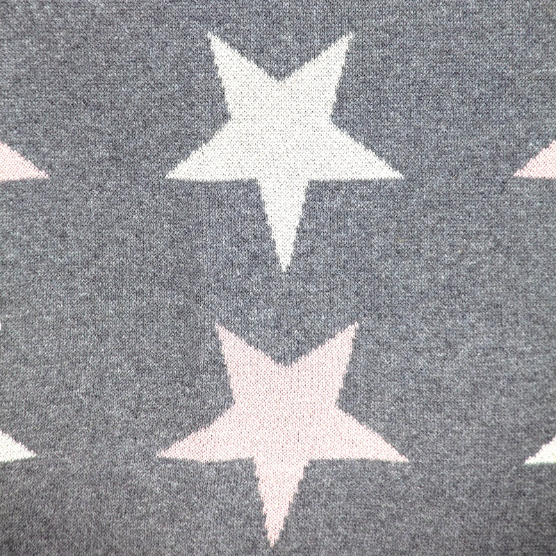 Parkland Collection Twinkle Stars Transitional KNITTED 32" X 40" Baby Blanket Parkland Collection