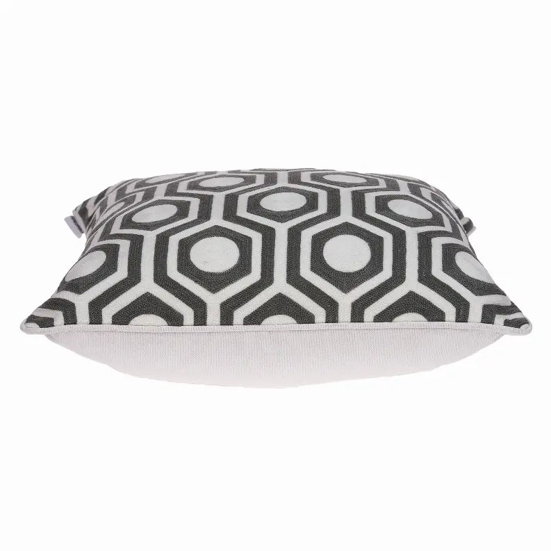 Parkland Collection Ursae Gray and White Throw Pillow Parkland Collection