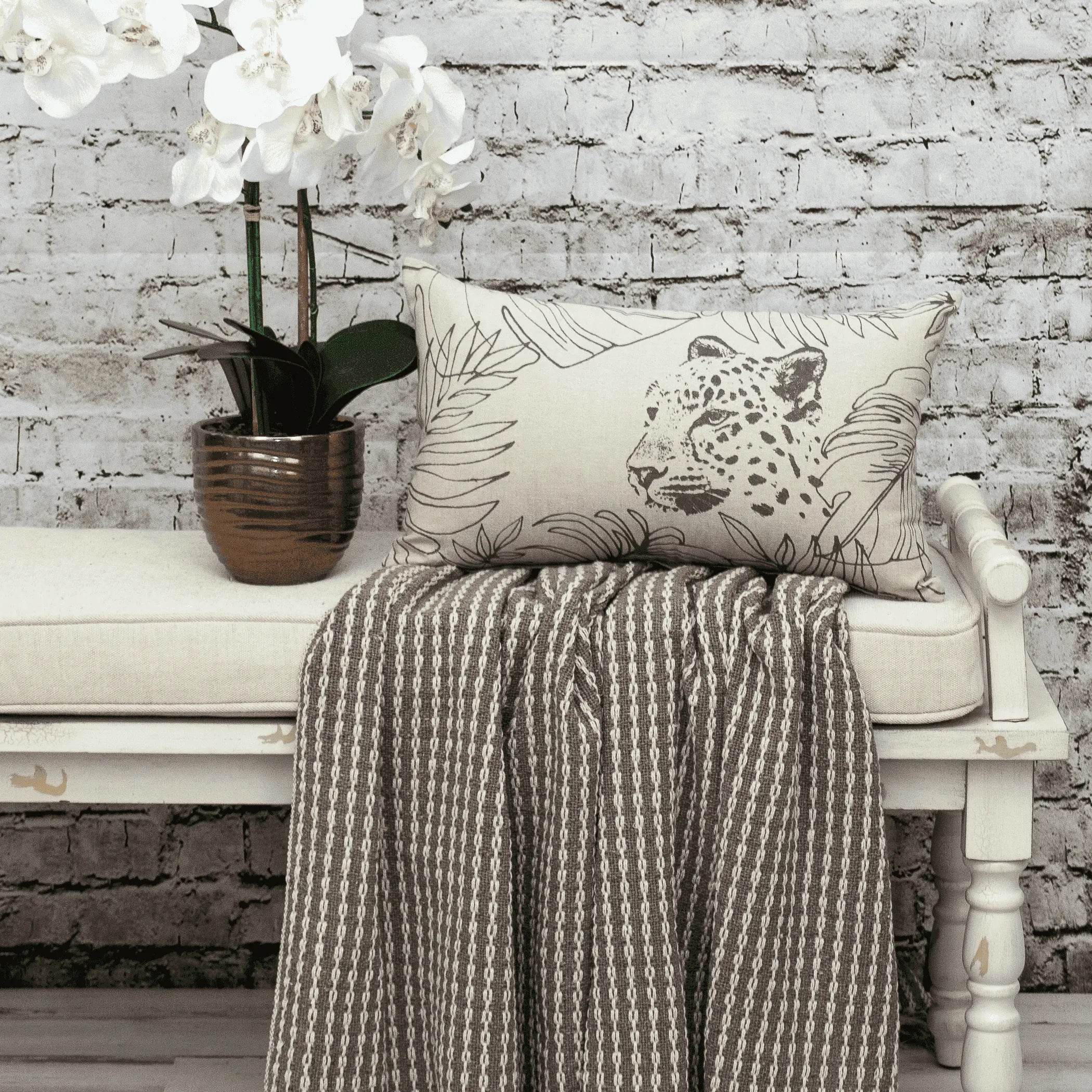 Parkland Collection Ursula Transitional Throw Pillow Parkland Collection