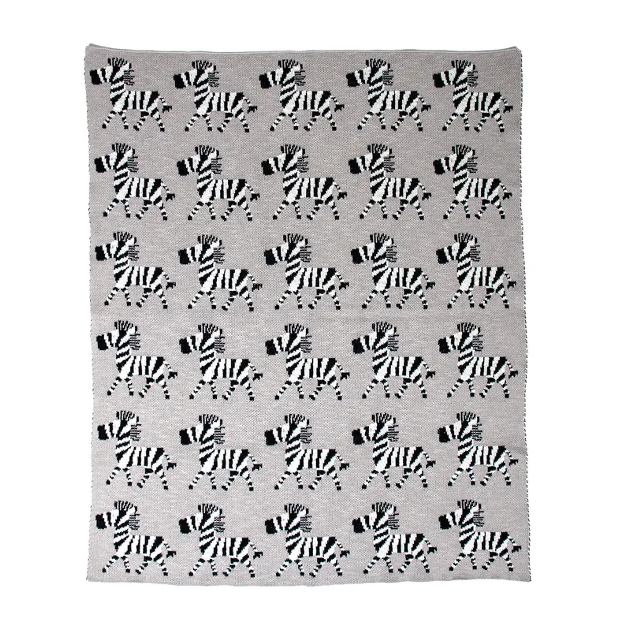 Parkland Collection Zara Transitional Gray Kinitted 32" X 40"  Baby Blanket Parkland Collection