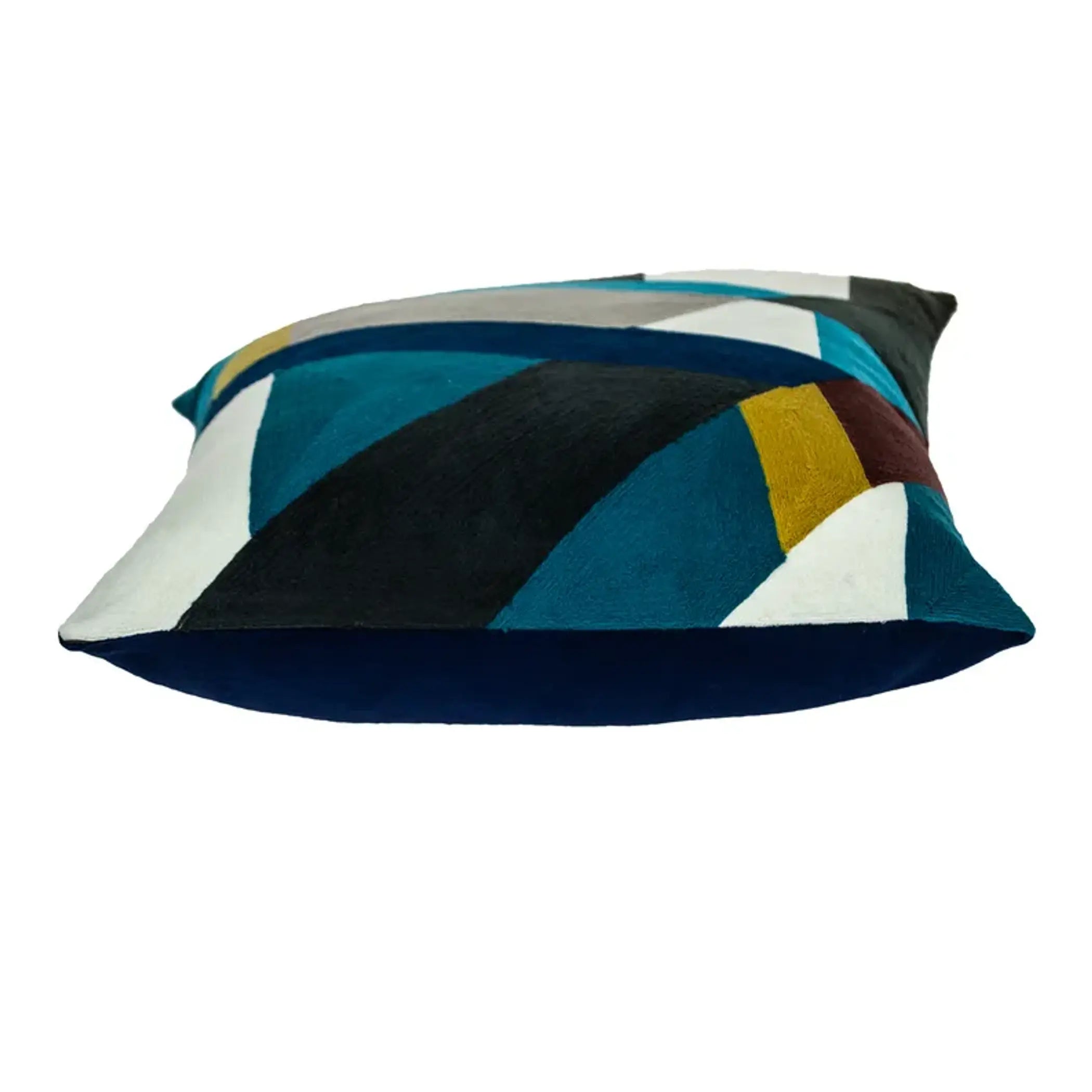 Parkland Collection Zenza Contemporary Multicolor Pillow Cover With Poly Insert Parkland Collection