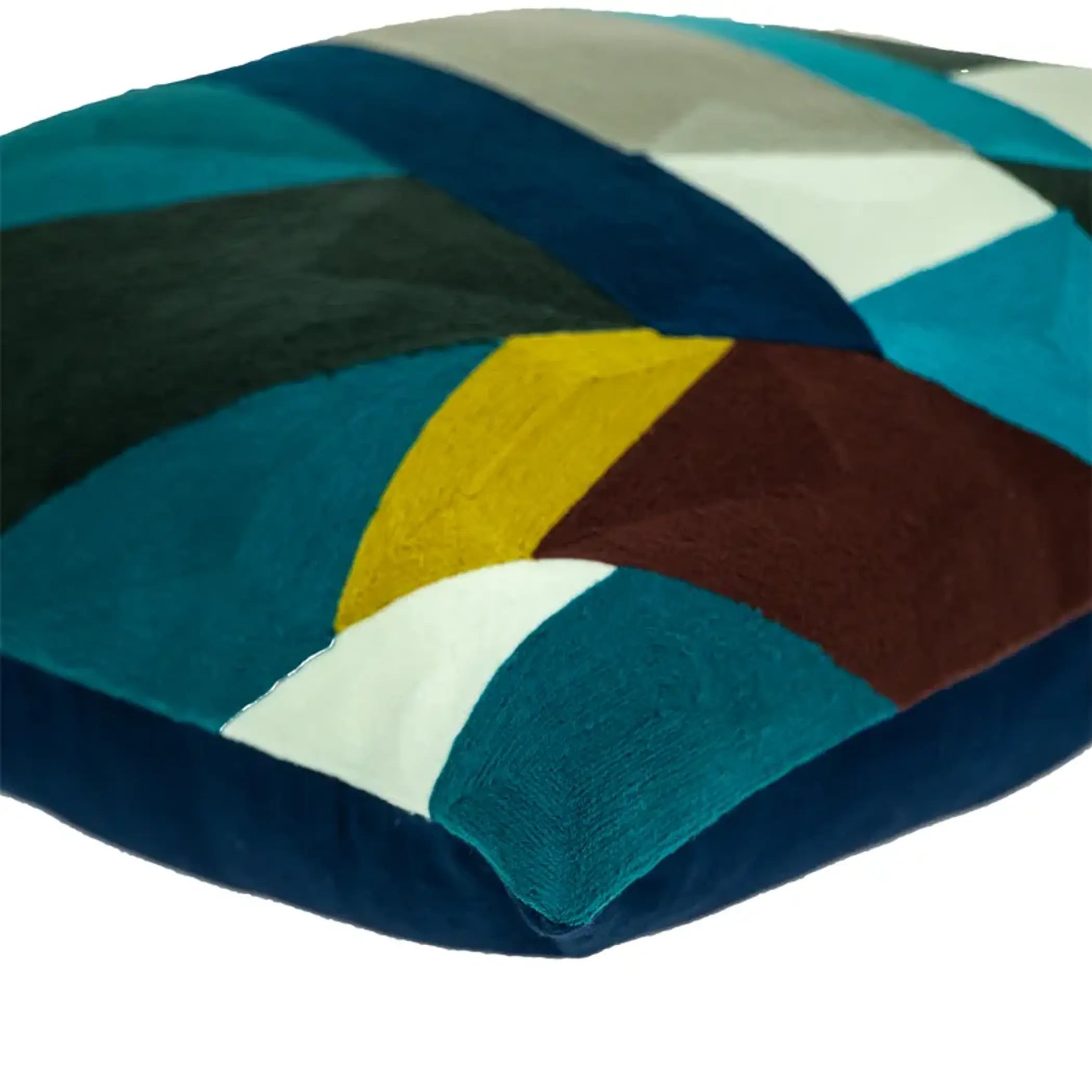 Parkland Collection Zenza Contemporary Multicolor Pillow Cover With Poly Insert Parkland Collection