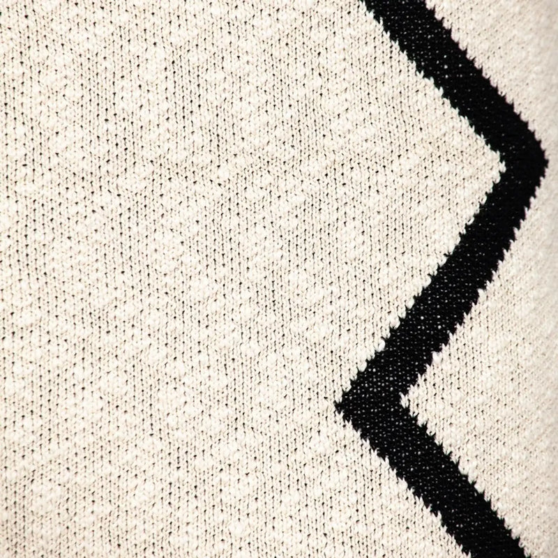Parkland Collection Zinga Transitional Cream Throw Pillow Parkland Collection