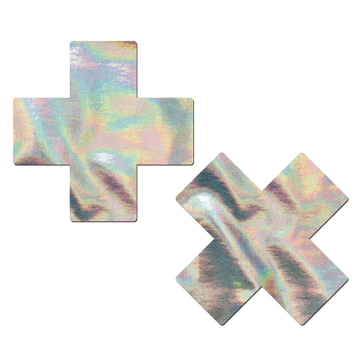 Pastease Silver Hologram Crosses Pastease