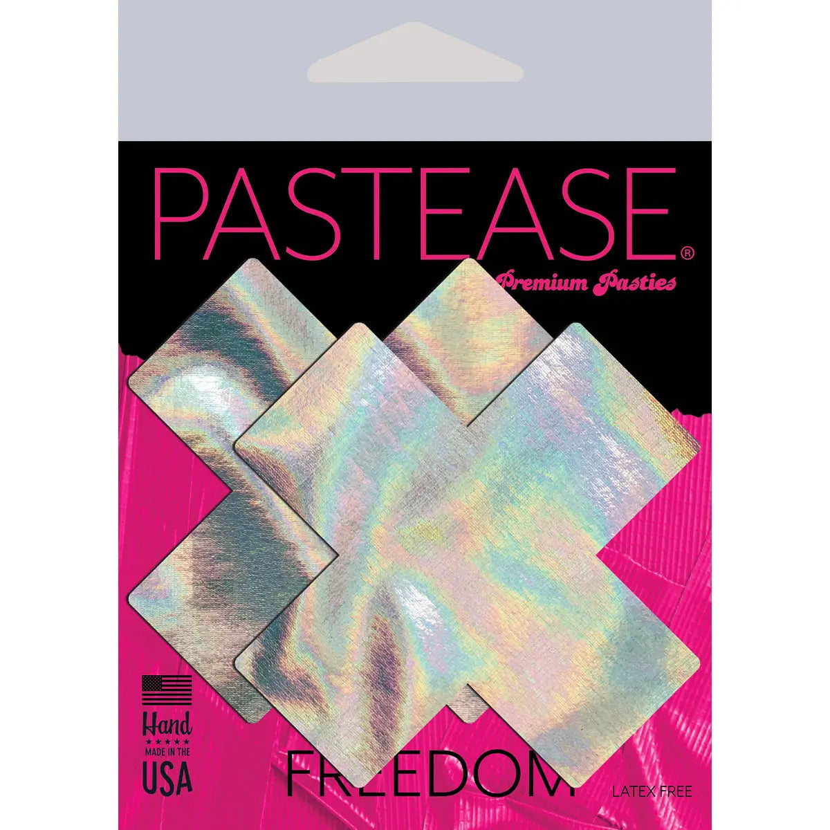 Pastease Silver Hologram Crosses Pastease
